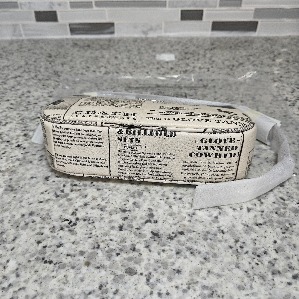 Coach Nolita 19 With Newspaper Print - Picture 6 of 14